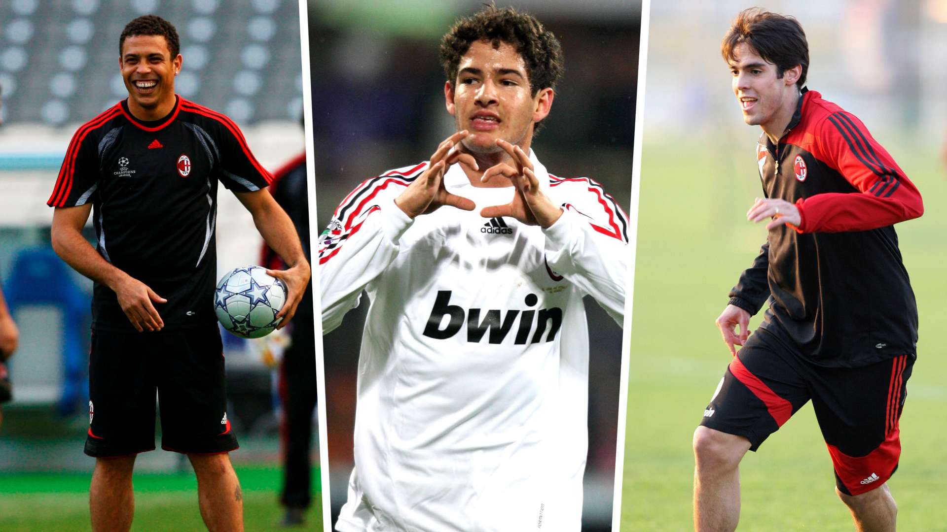 Ronaldo Pato Kaka Milan