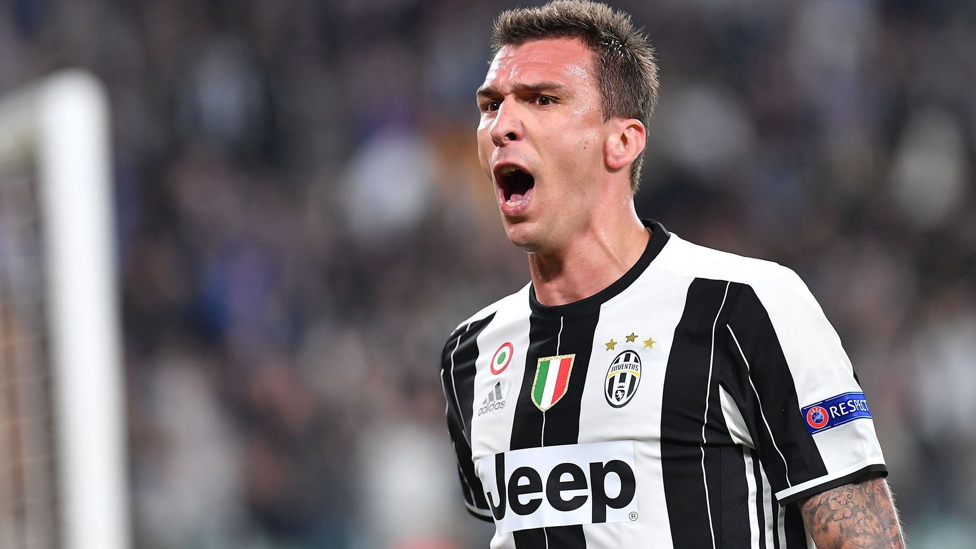 Mario Mandzukic Juventus Monaco Champions League