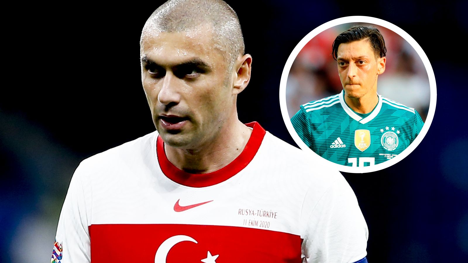 Burak Yilmaz Mesut Ozil GFX