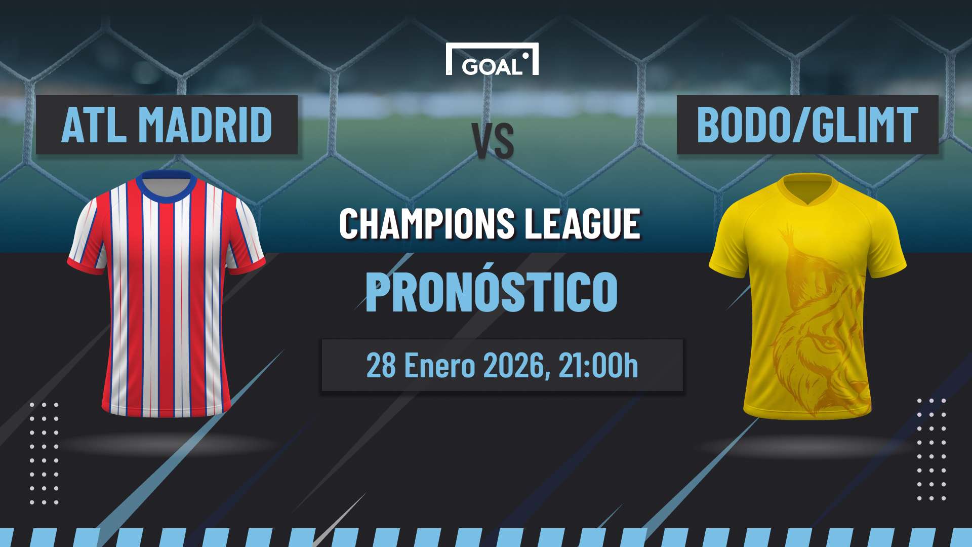 Atlético de Madrid vs Bodo/Glimt Pronóstico y Apuestas Champions League | 28/01/26
