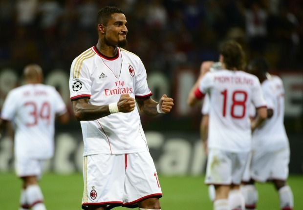 Boateng during Milan-Psv