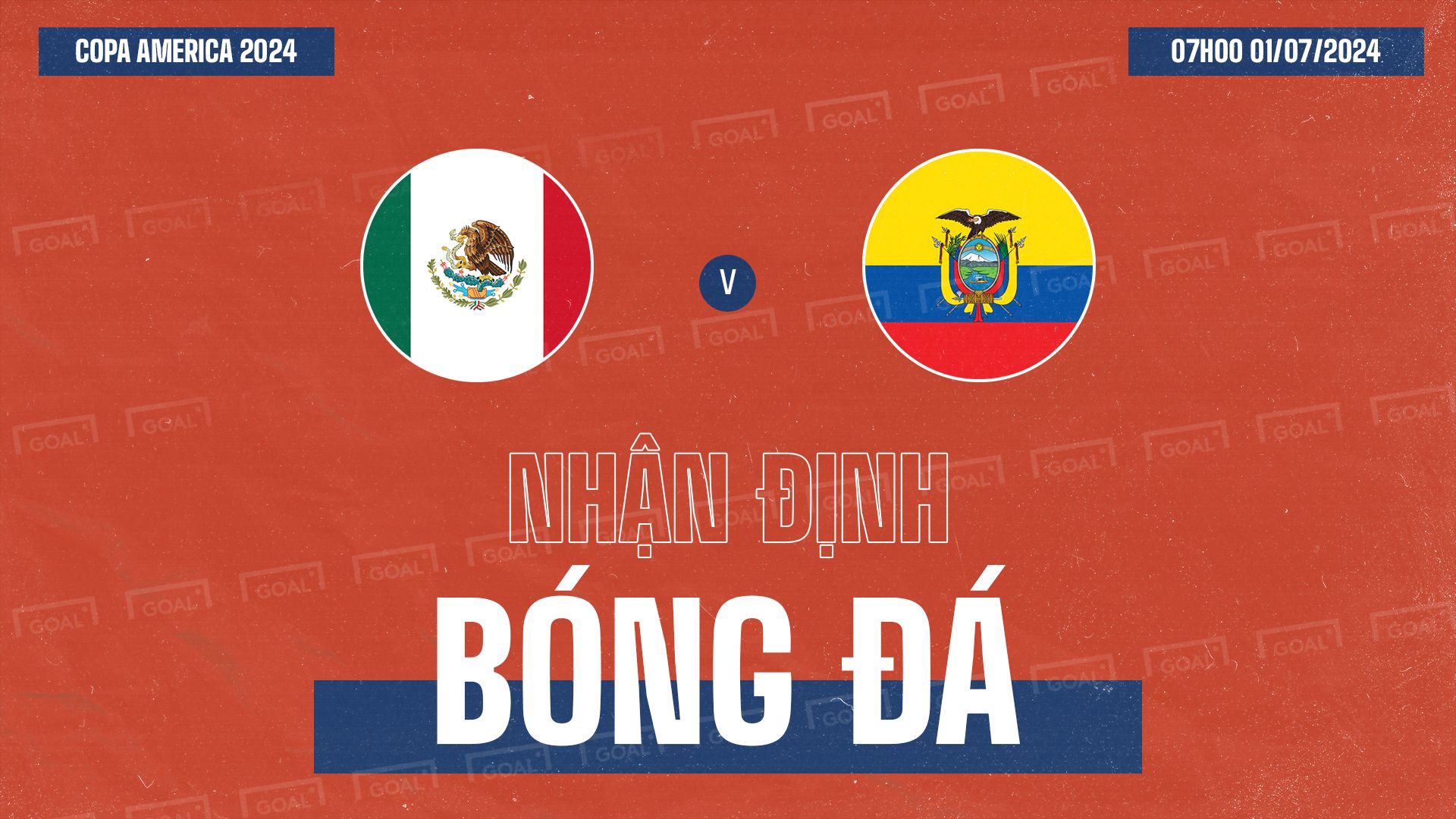 Mexico vs Ecuador Copa America 2024 GFX