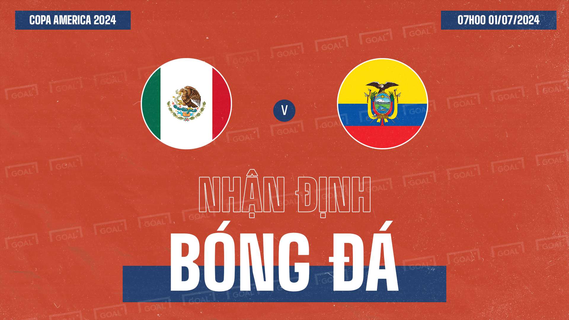 Mexico vs Ecuador Copa America 2024 GFX