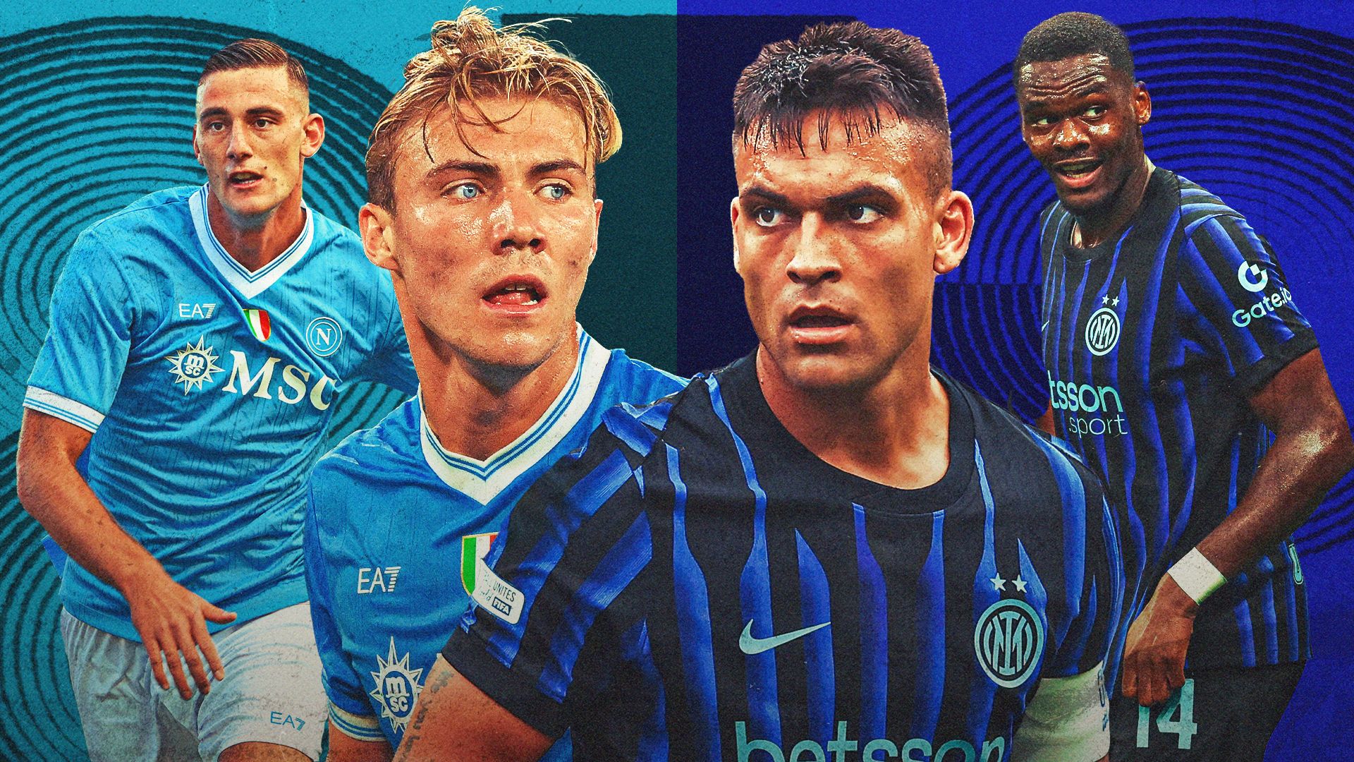 Attacchi Napoli Inter gfx