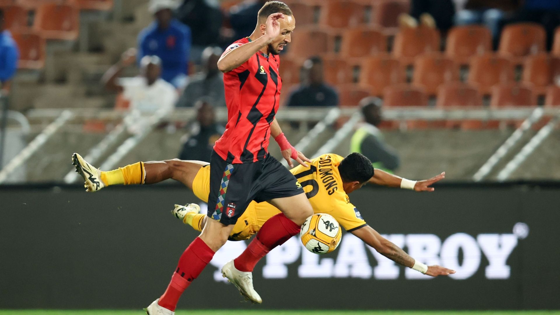 Dillan Solomons and Samir Nurkovic, Kaizer Chiefs vs TS Galaxy