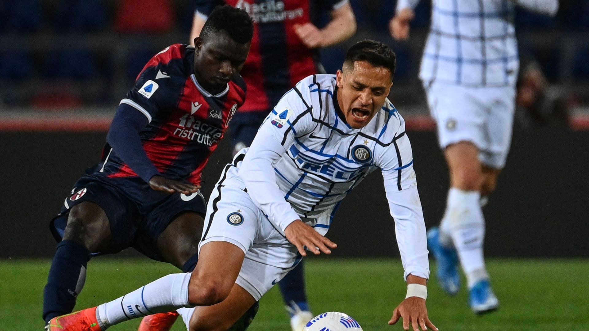030421 Bologna Inter Musa Juwara Alexis Sánchez