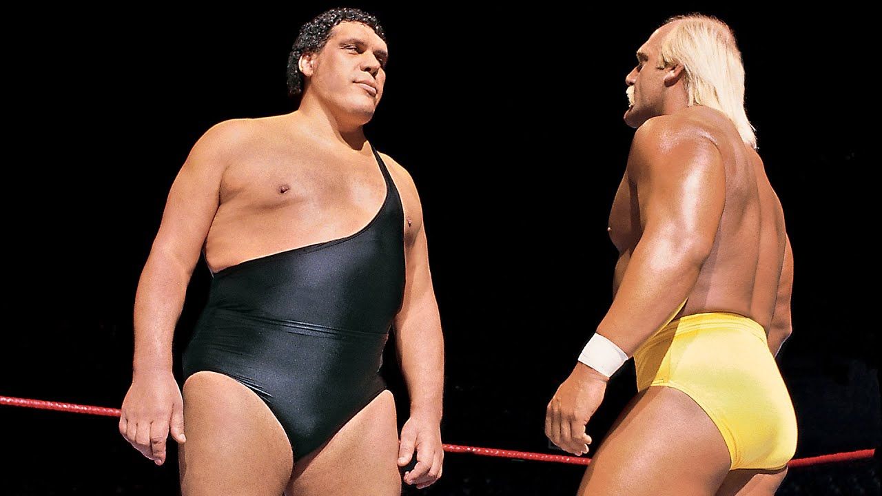 Hogan vs Andre WWE