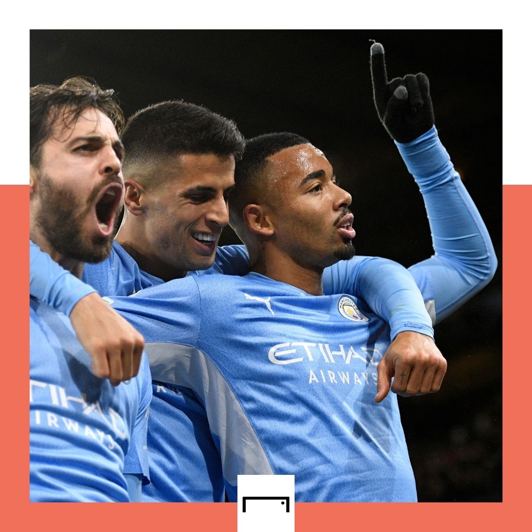 Gabriel Jesus Manchester City PSG Champions League 2021-22 GFX