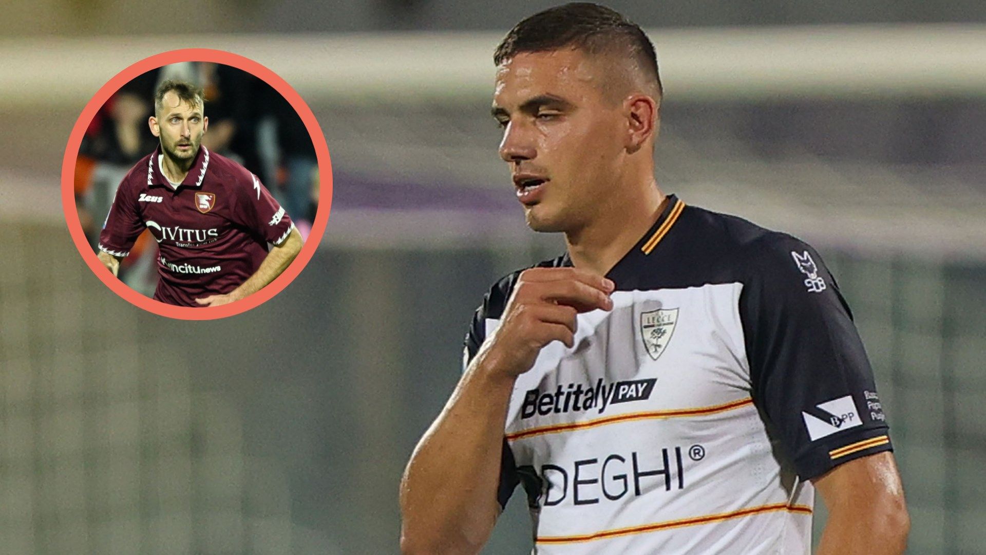 Krstovic Gyomber Salernitana Lecce