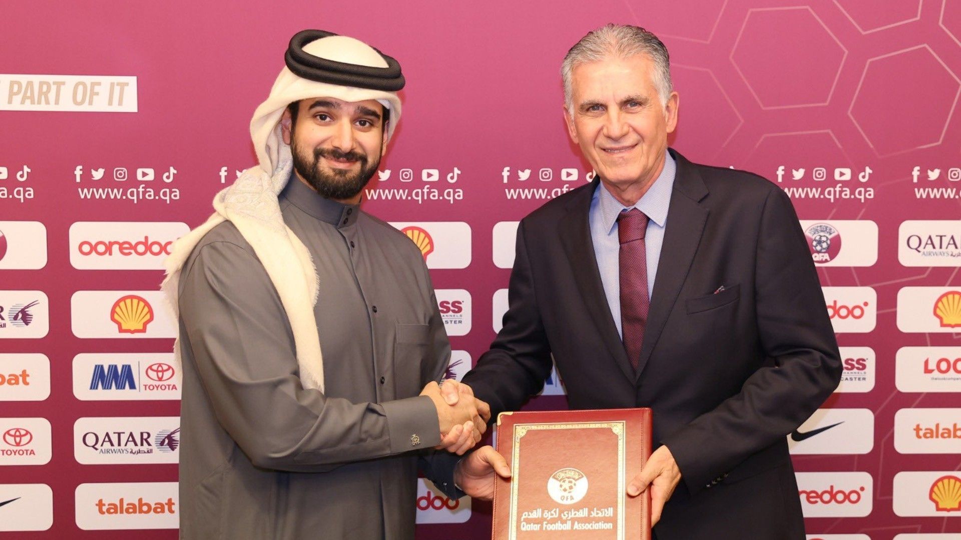 Carlos Queiroz Qatar head coach
