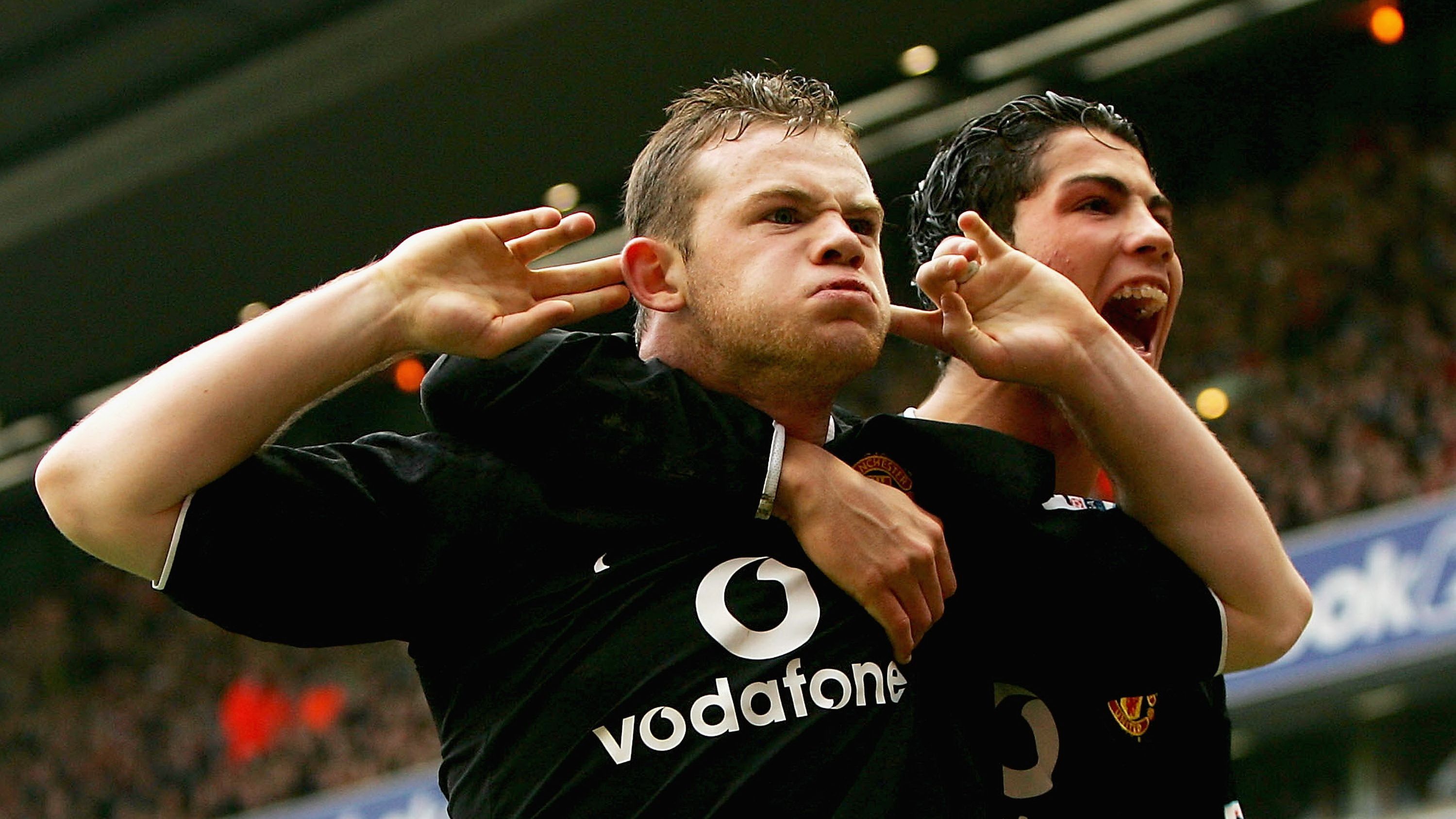 Wayne Rooney Cristiano Ronaldo Manchester United