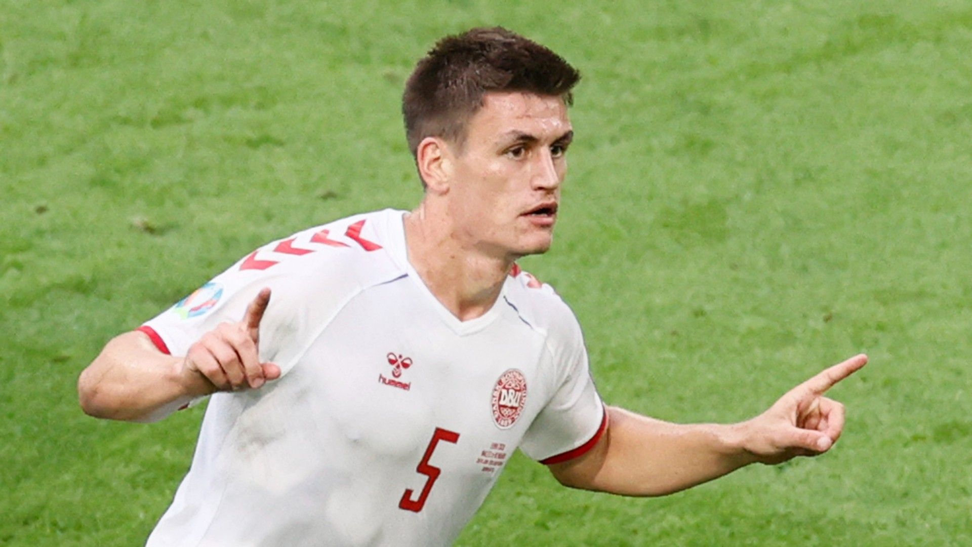 Joakim Maehle Wales vs Denmark Euro 2020