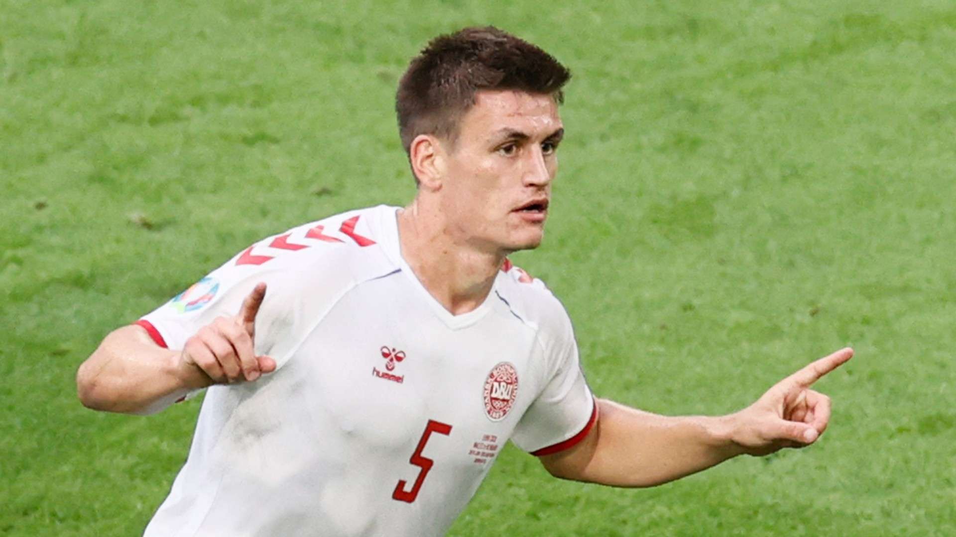 Joakim Maehle Wales vs Denmark Euro 2020