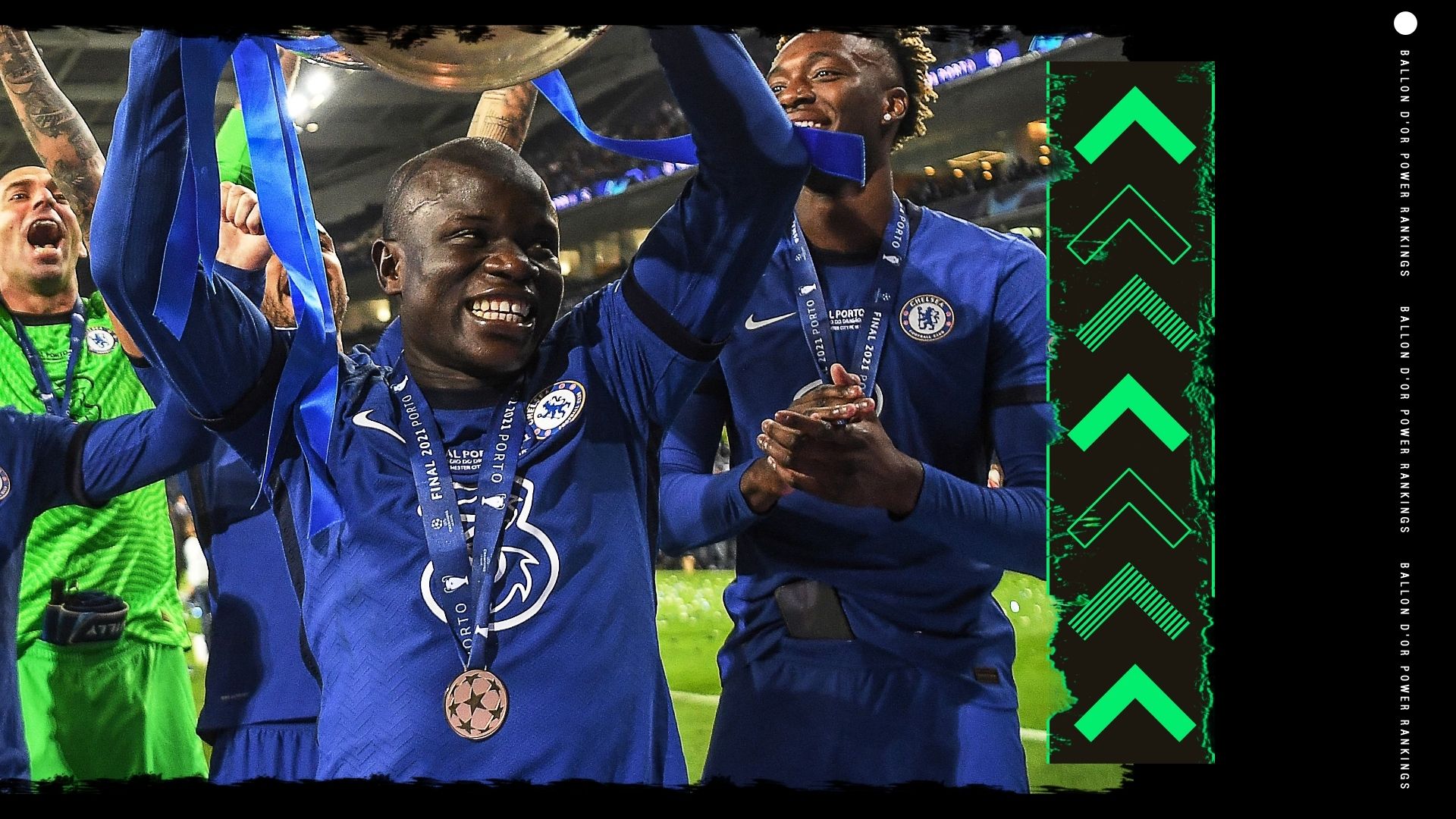 N'Golo Kante Ballon d'Or Rankings GFX