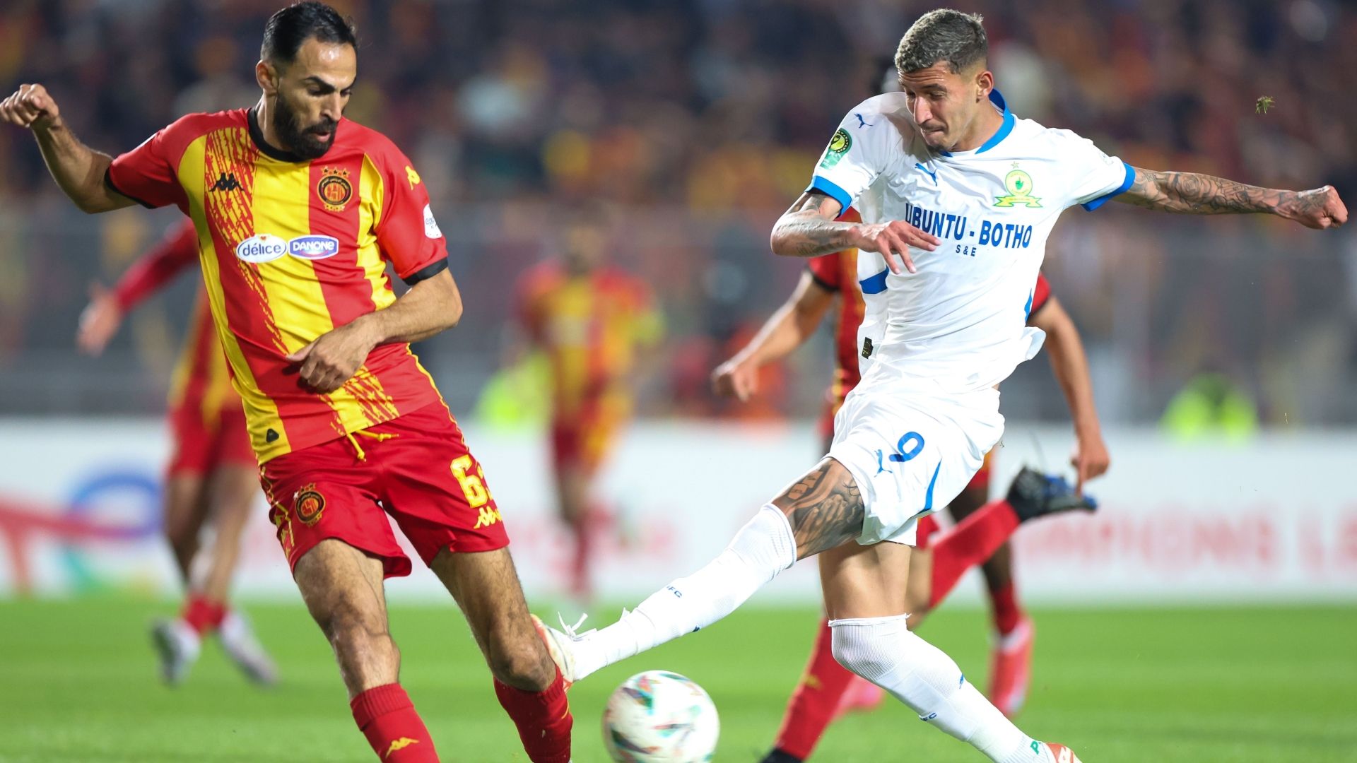 Arthur Sales and Hamza Jelassi, Mamelodi Sundowns vs Esperance