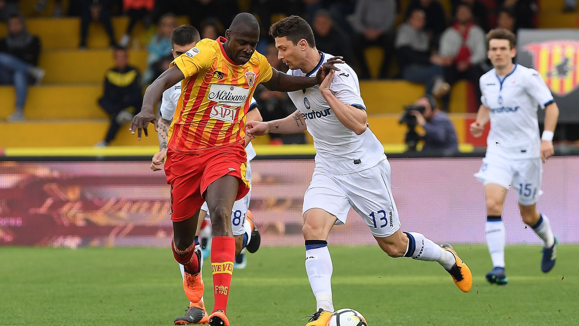 Mattia Caldara Cheick Diabate Benevento Atalanta Serie A