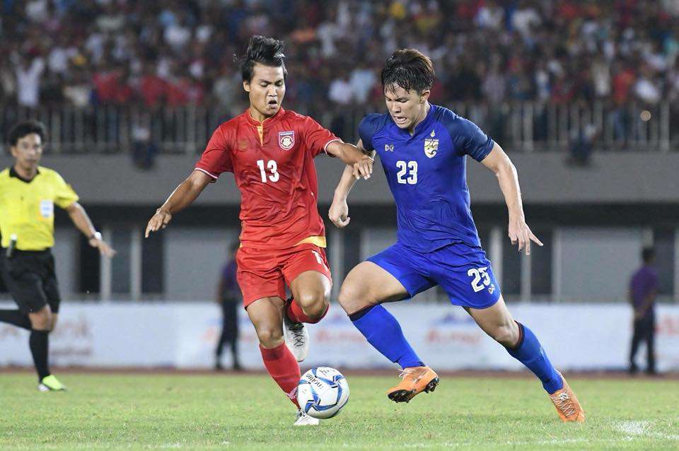 ทีมชาติเมียนมา รุ่นอายุไม่เกิน 23 ปี - ทีมชาติไทย รุ่นไม่อายุไม่เกิน 23 ปี