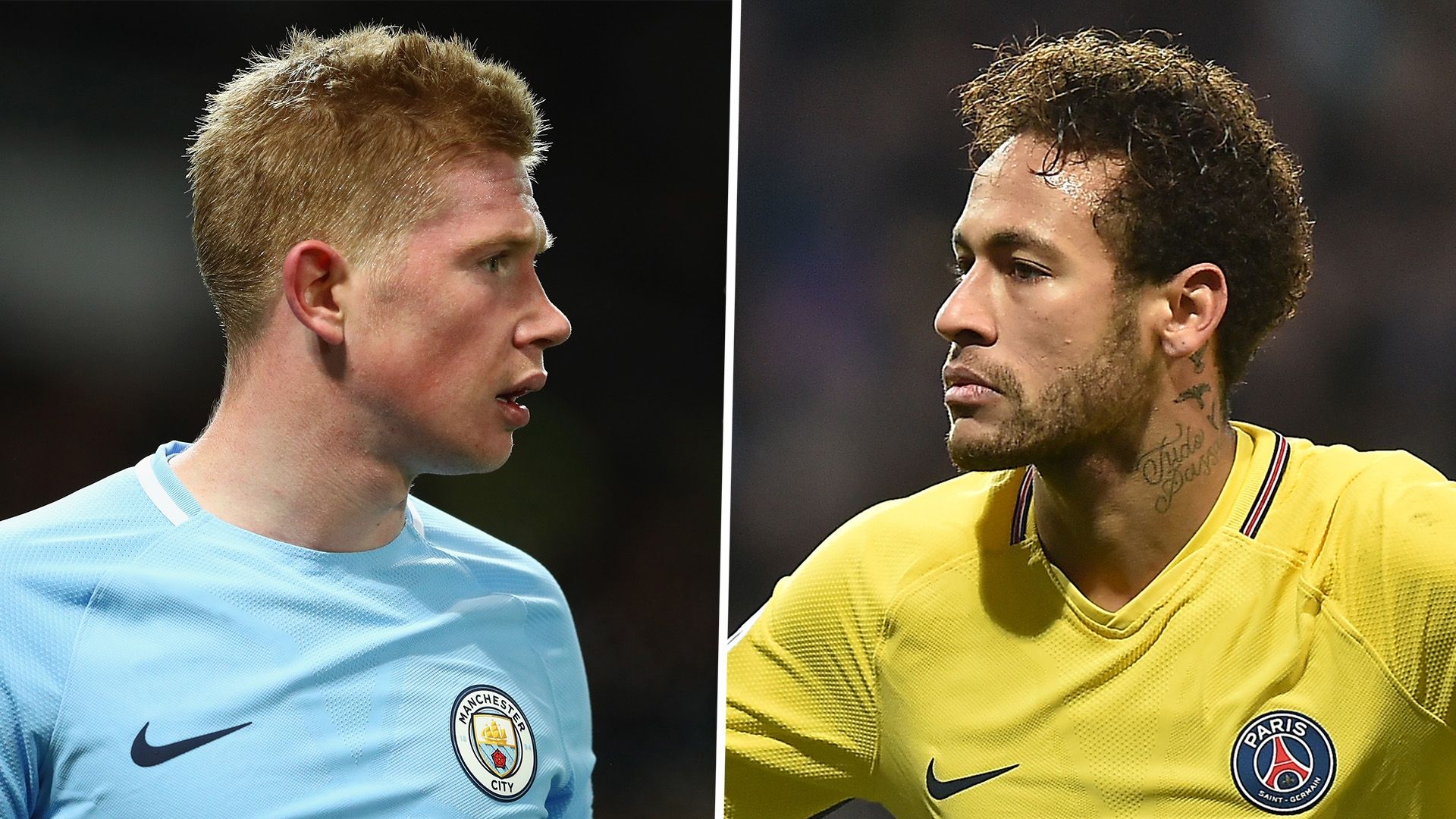 Kevin De Bruyne Neymar GFX