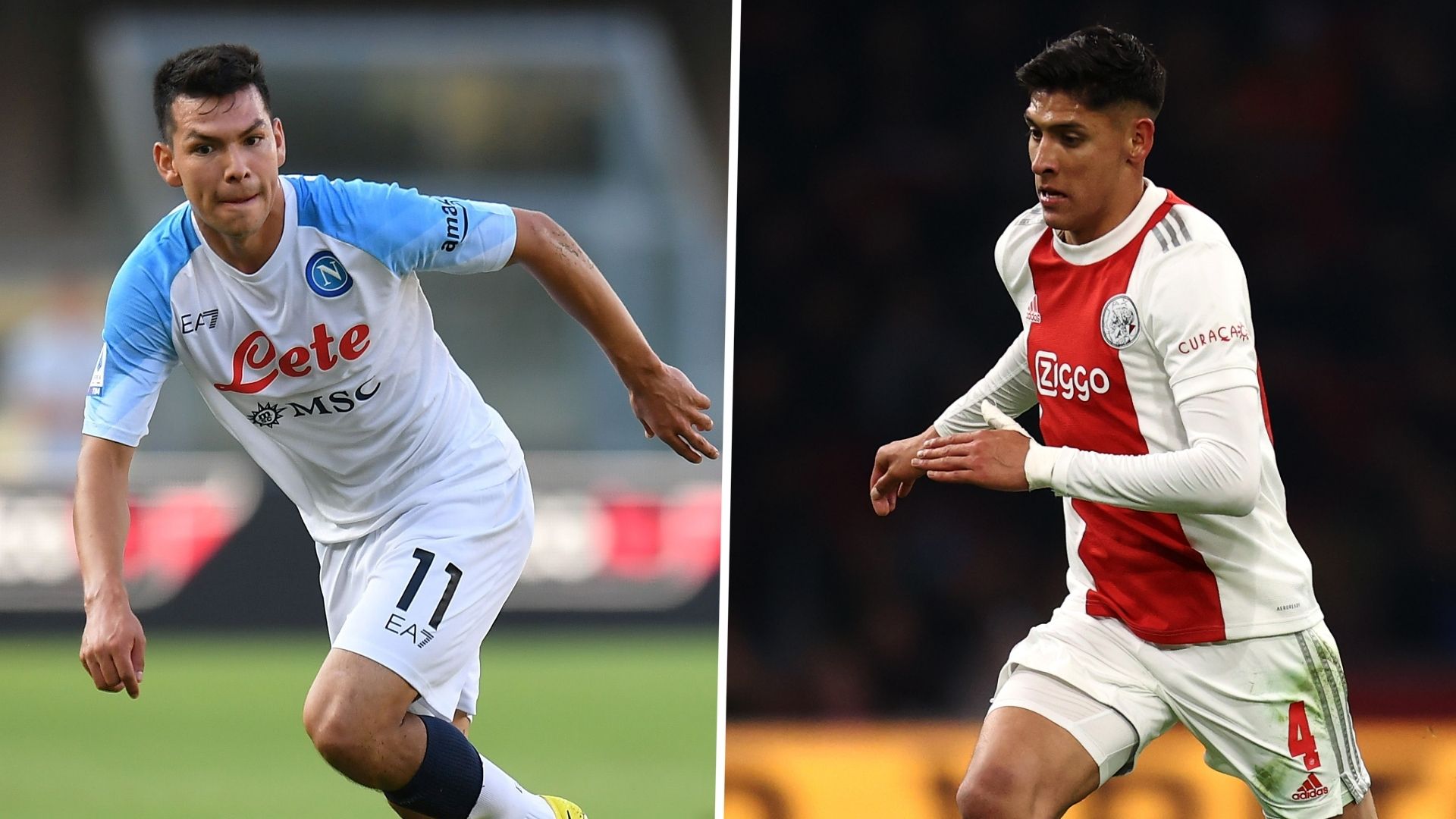 Hirving Lozando Edson Álvarez Champions League 1