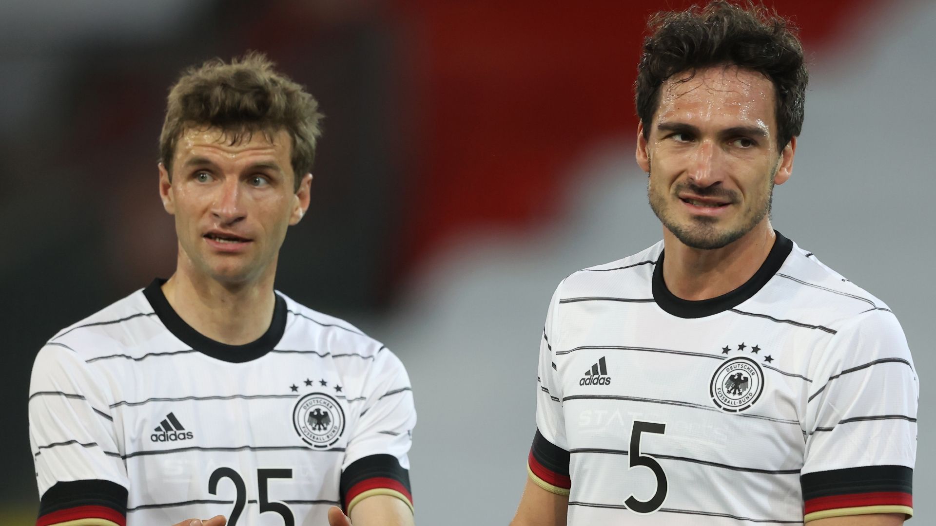 Thomas Müller Mats Hummels Germany 2021
