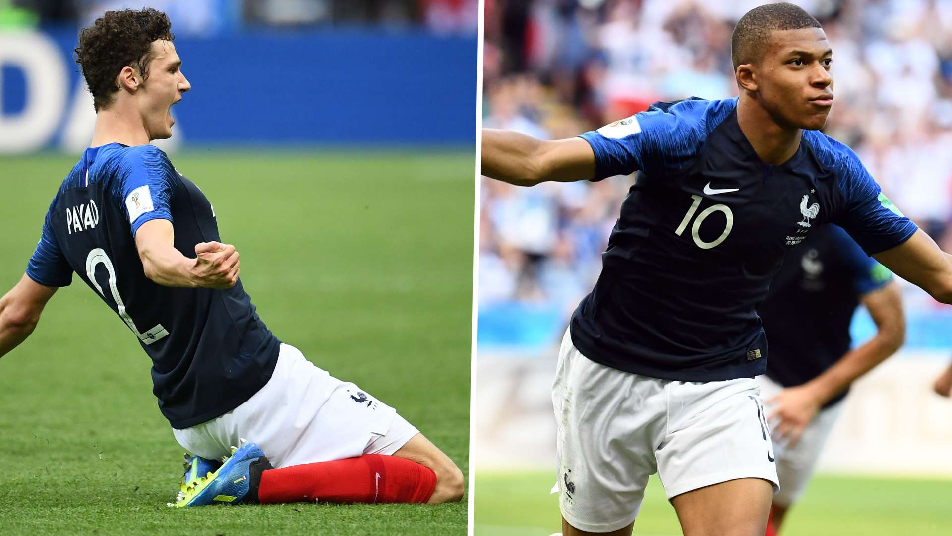 Pavard Mbappé France Argentina 2018