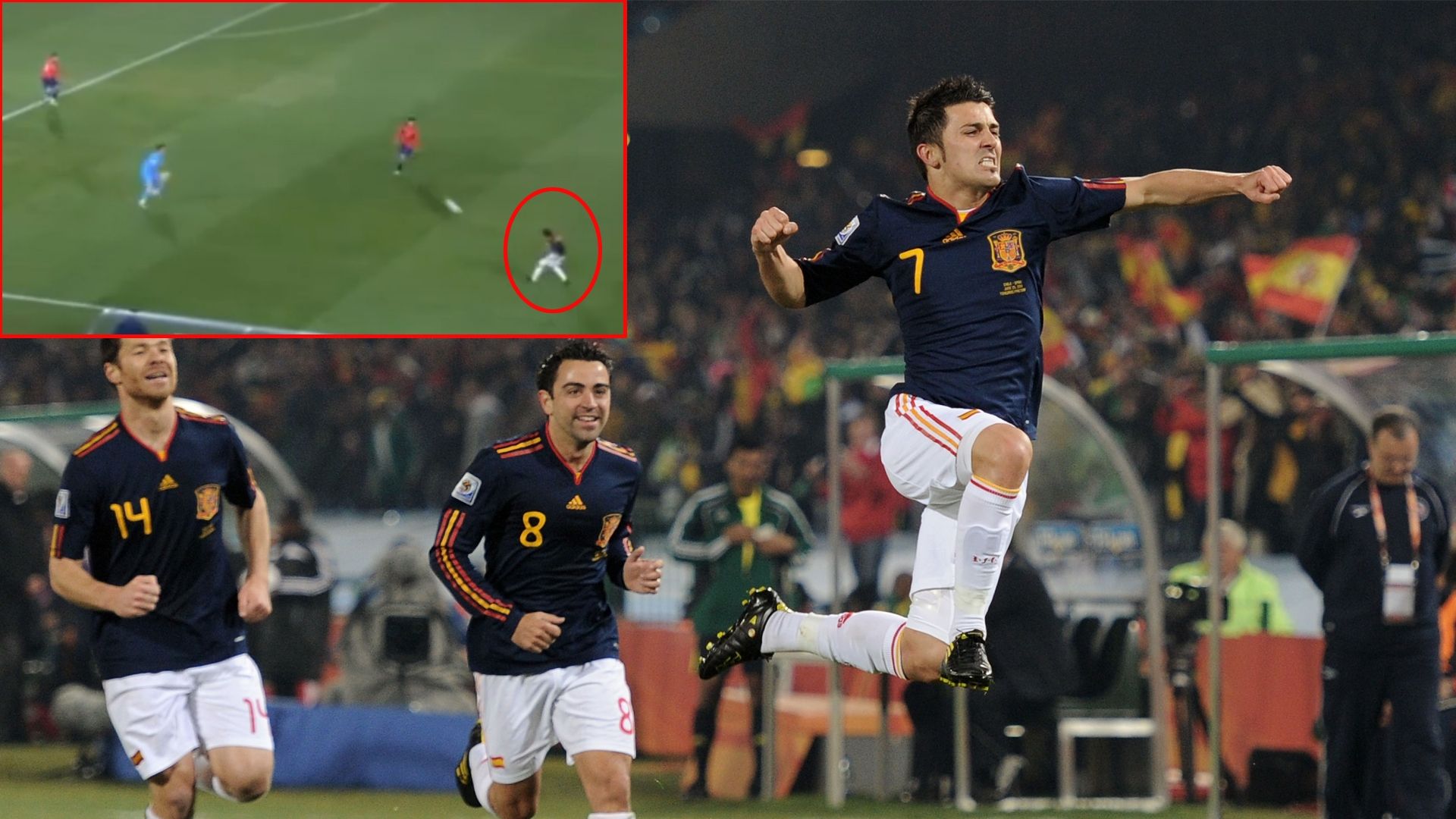 David Villa, España-Chile