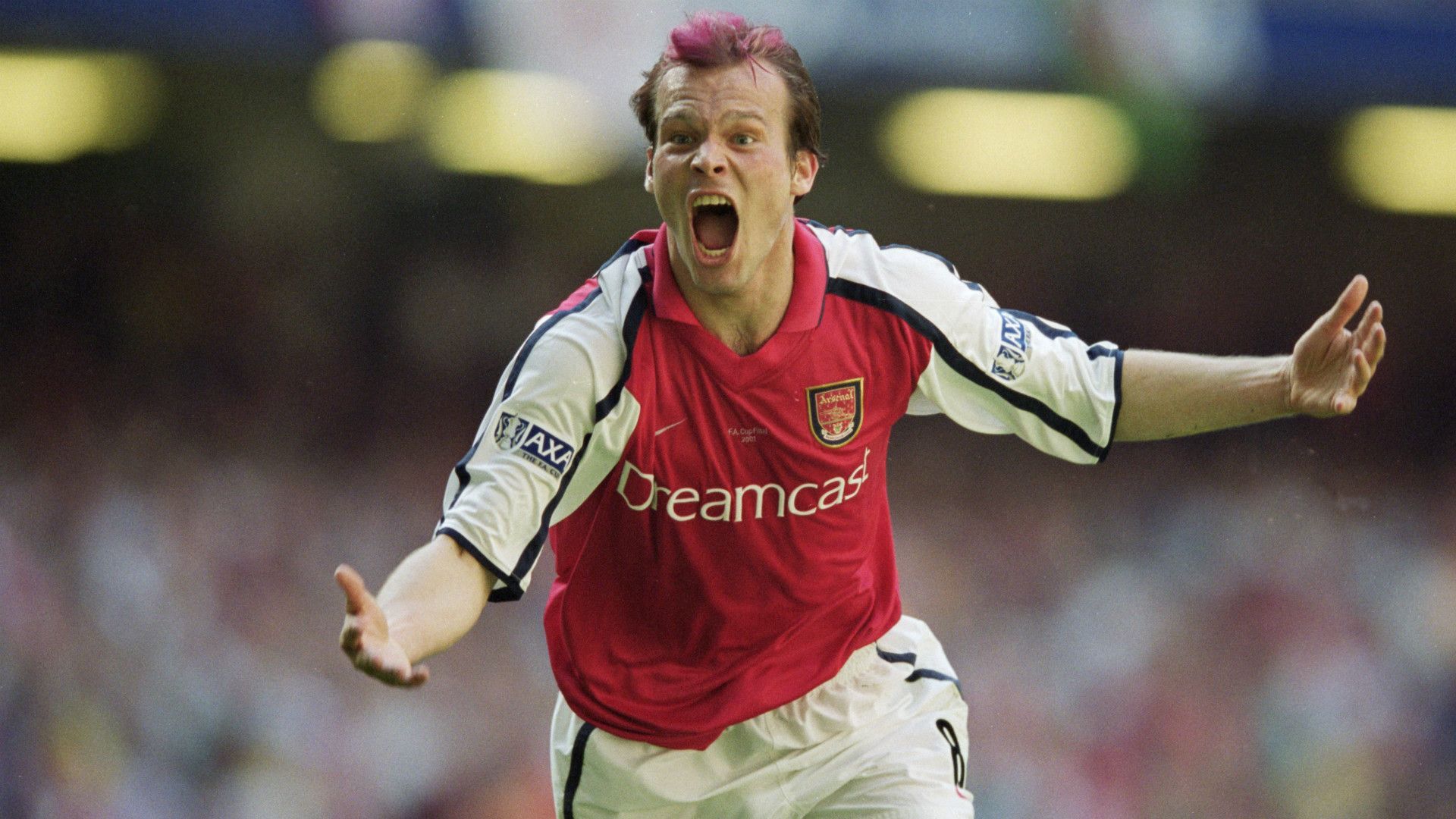 ARSENAL GOALSCORER Freddie Ljungberg