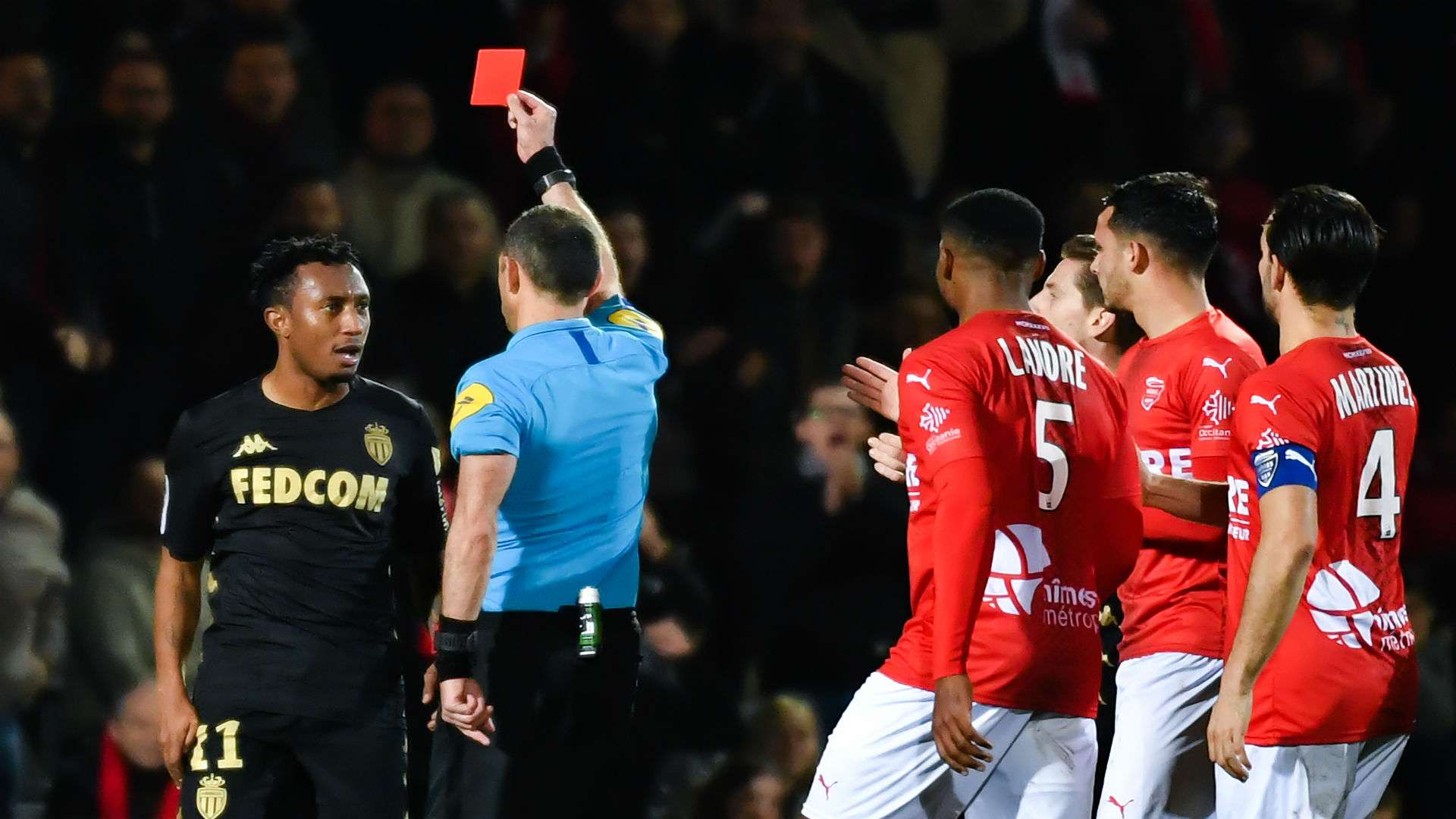 Gelson Martins - Nîmes Monaco 01022020