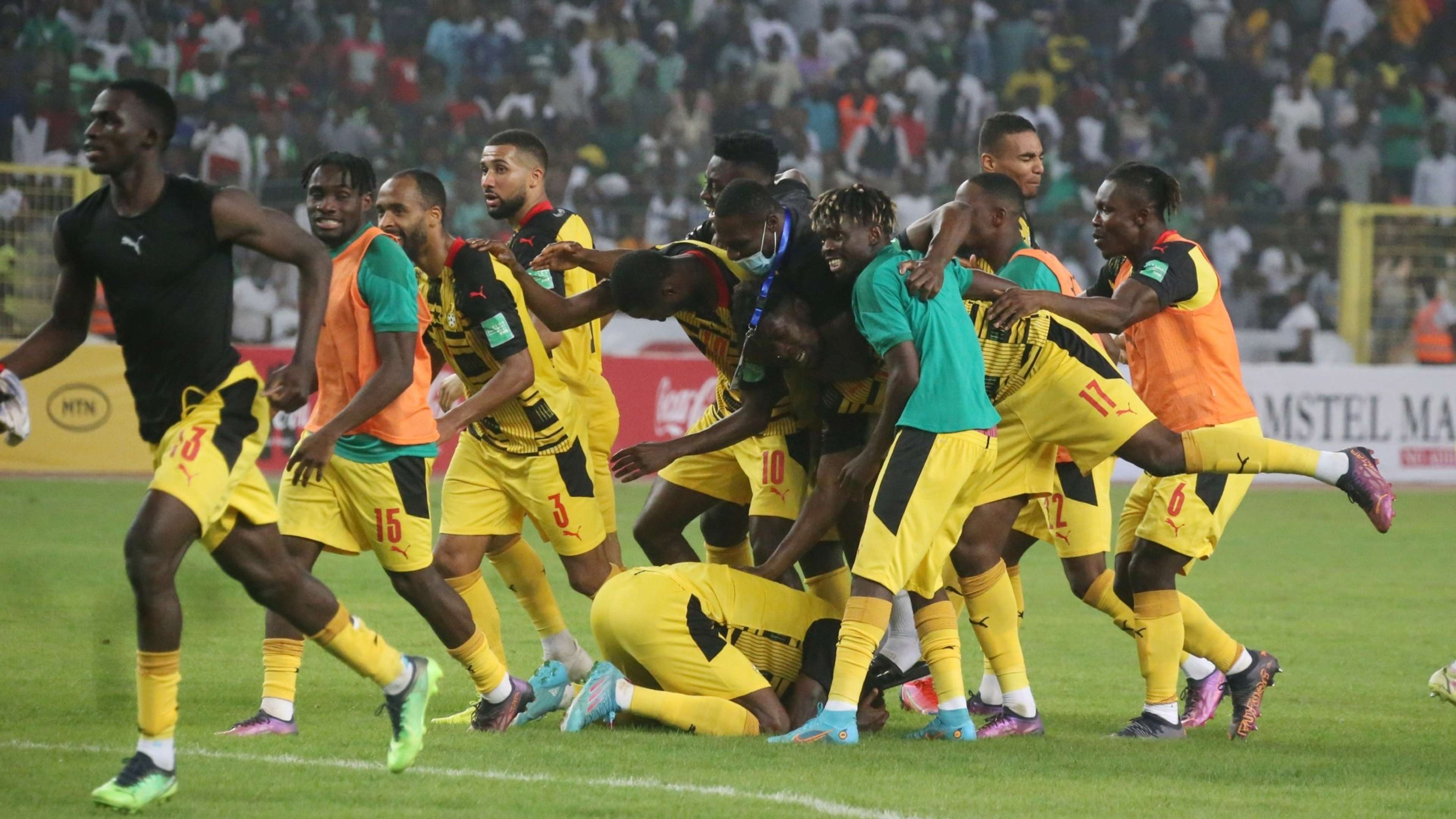 Ghana celebrate