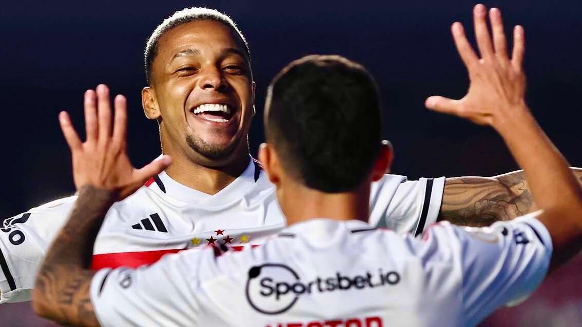 David, atacante do São Paulo