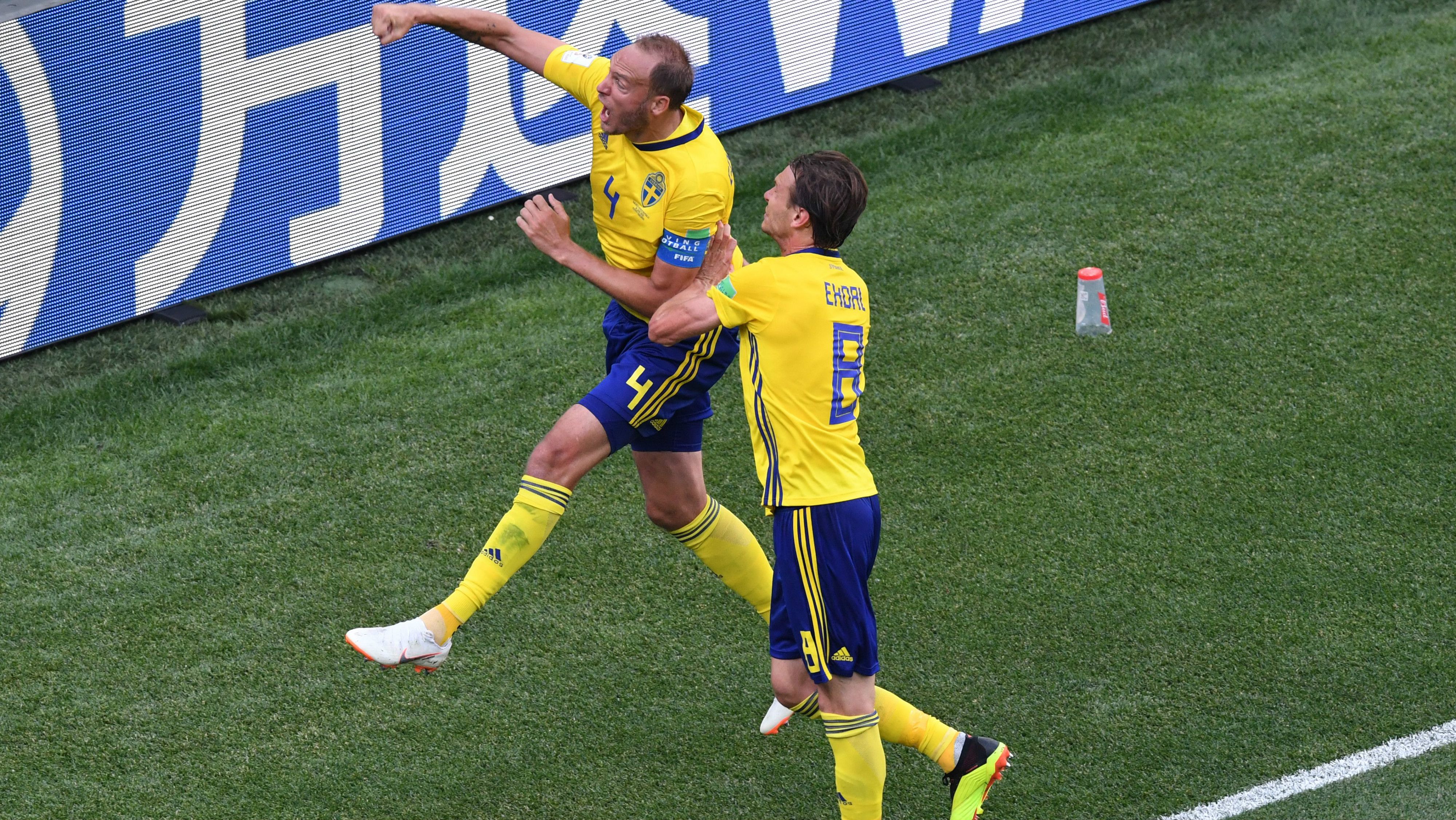 Andreas Granqvist - Suécia x Coreia do Sul - 18/06/2018