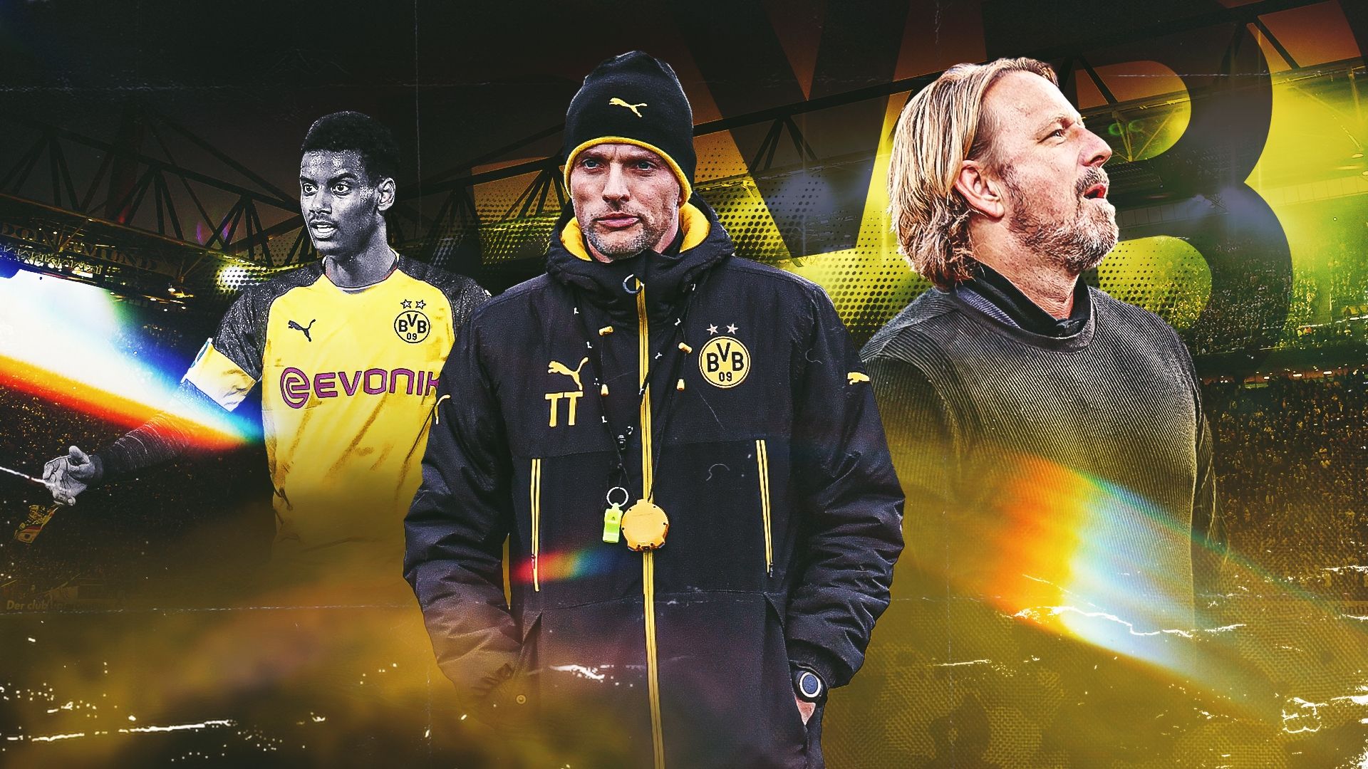 GFX Thomas Tuchel Sven Mislintat Alexander Isak Borussia Dortmund