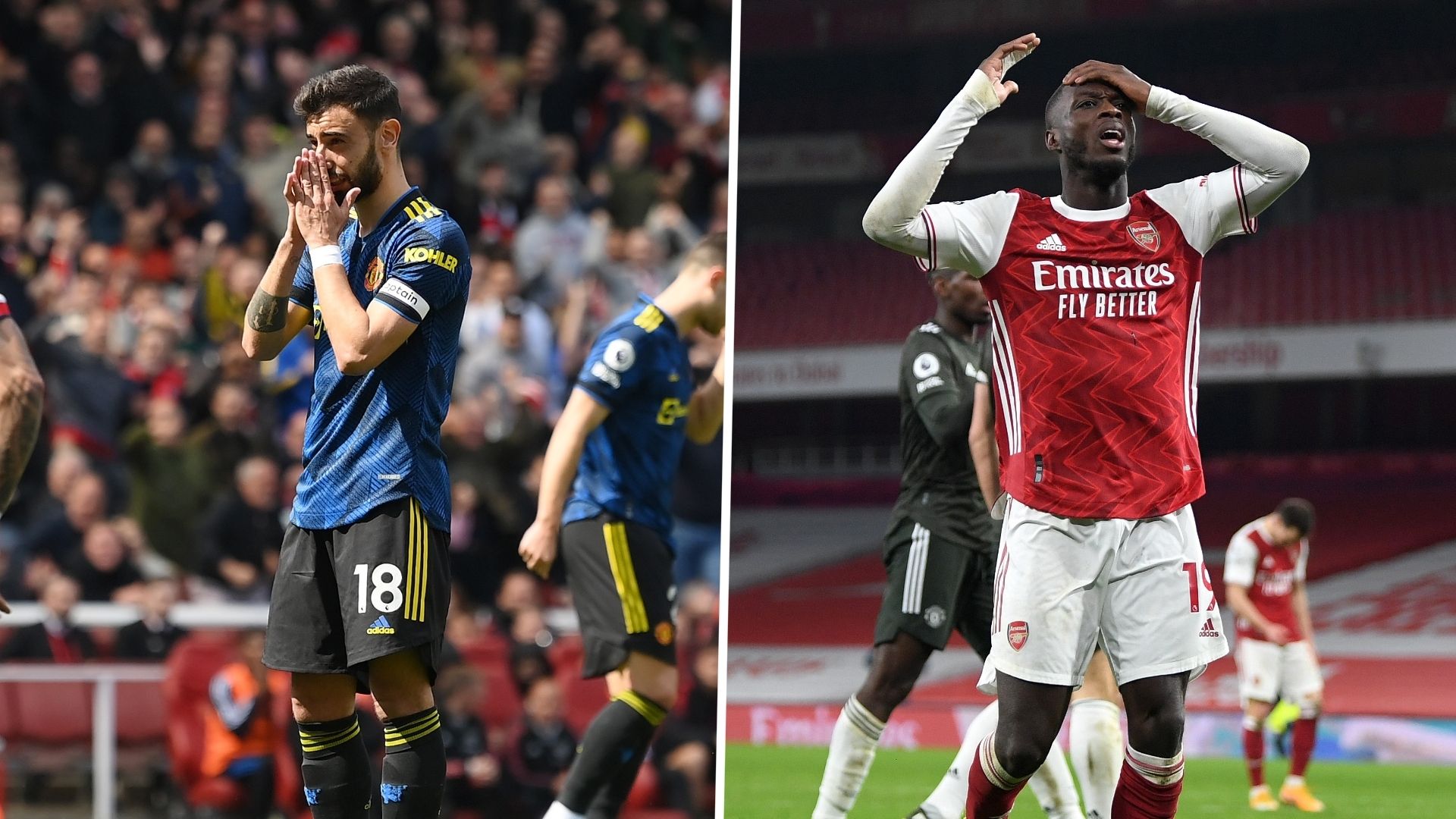 Bruno Fernandes & Nicolas Pepe