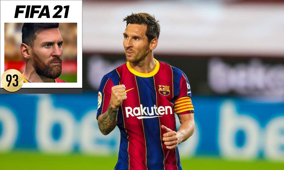 Lionel Messi Comparison FIFA 21