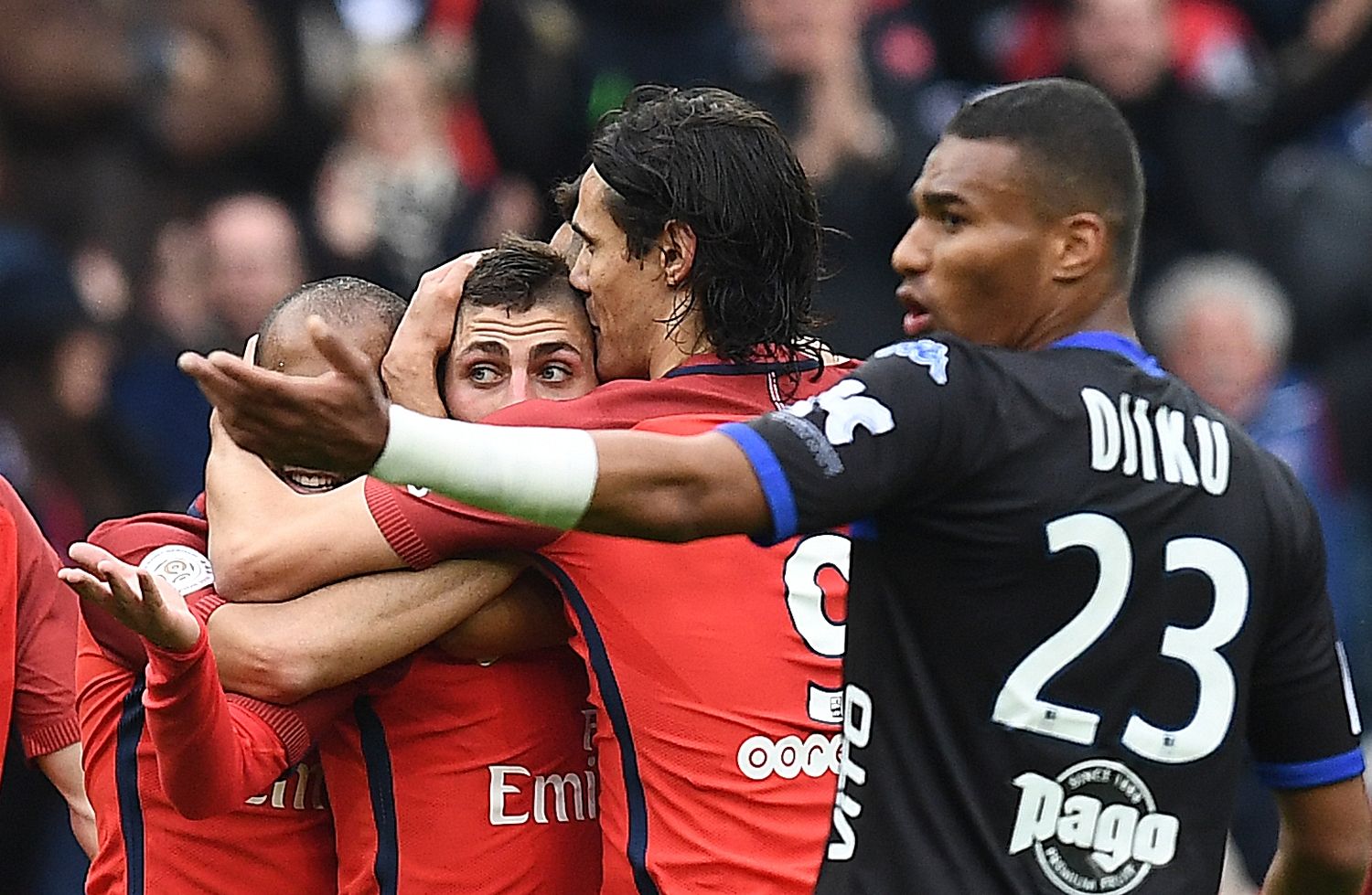 Marco Verratti PSG Bastia Ligue 1 06052017