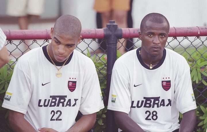 Adriano e Reinaldo Flamengo 2001