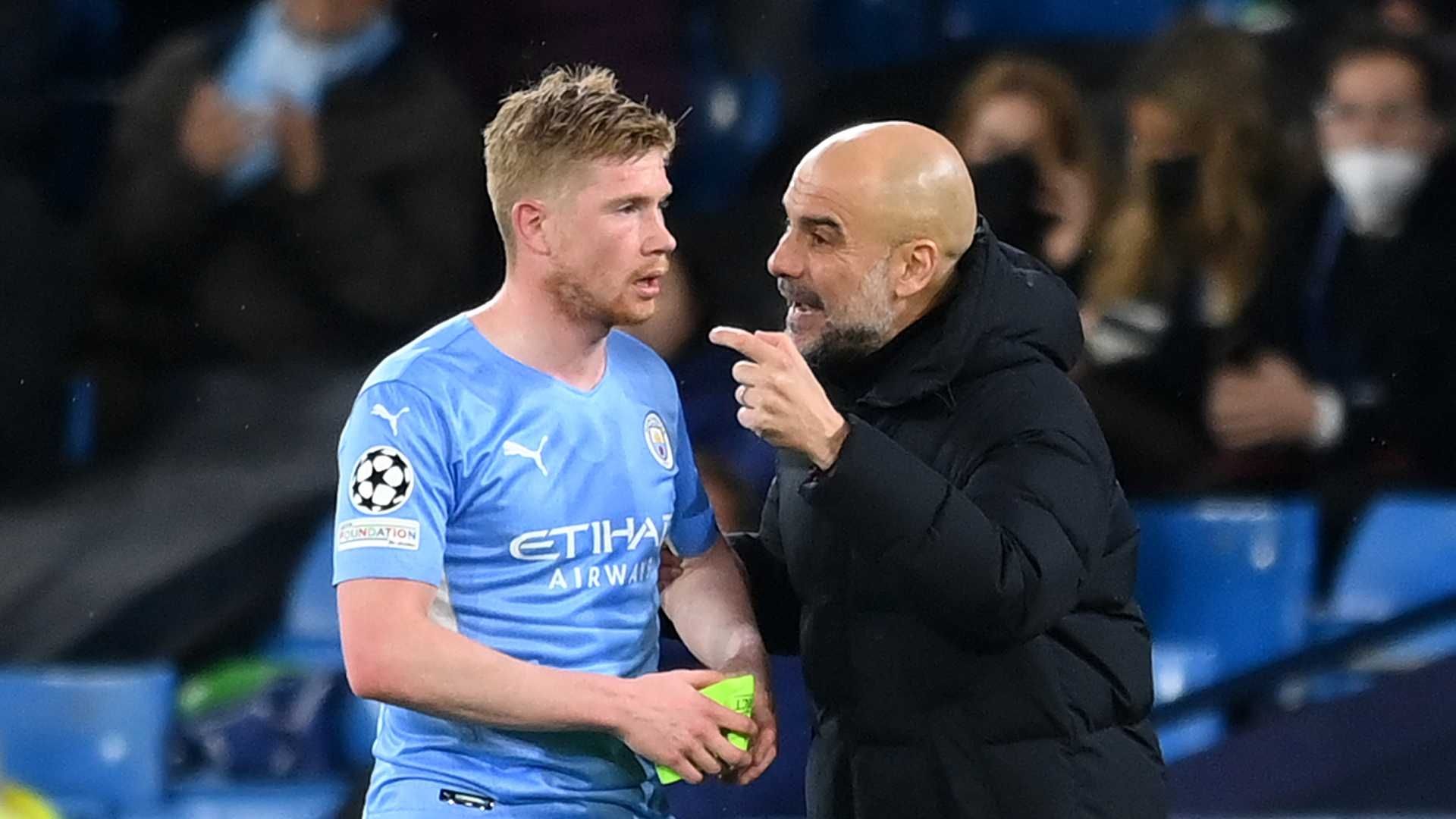 20220503 Kevin de Bruyne Pep Guardiola