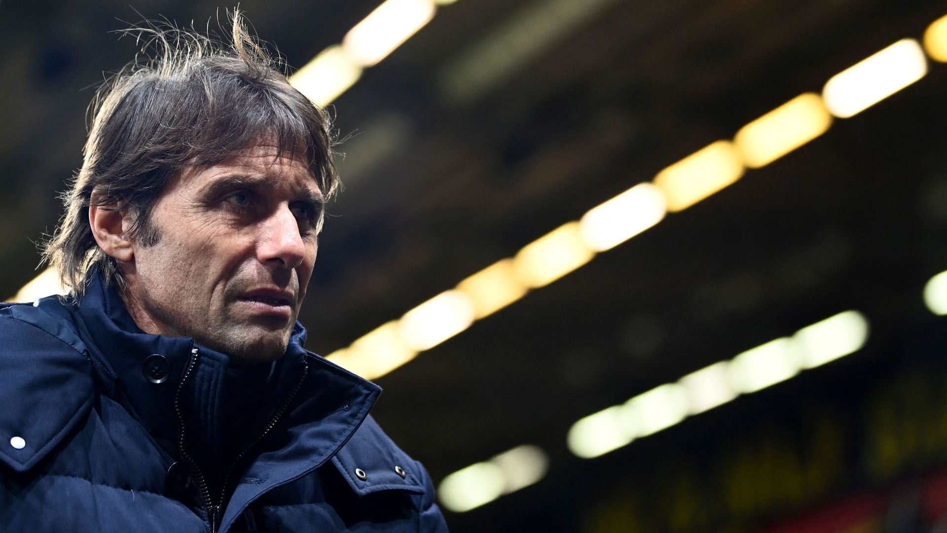 Tottenham Hotspur's Italian head coach Antonio Conte