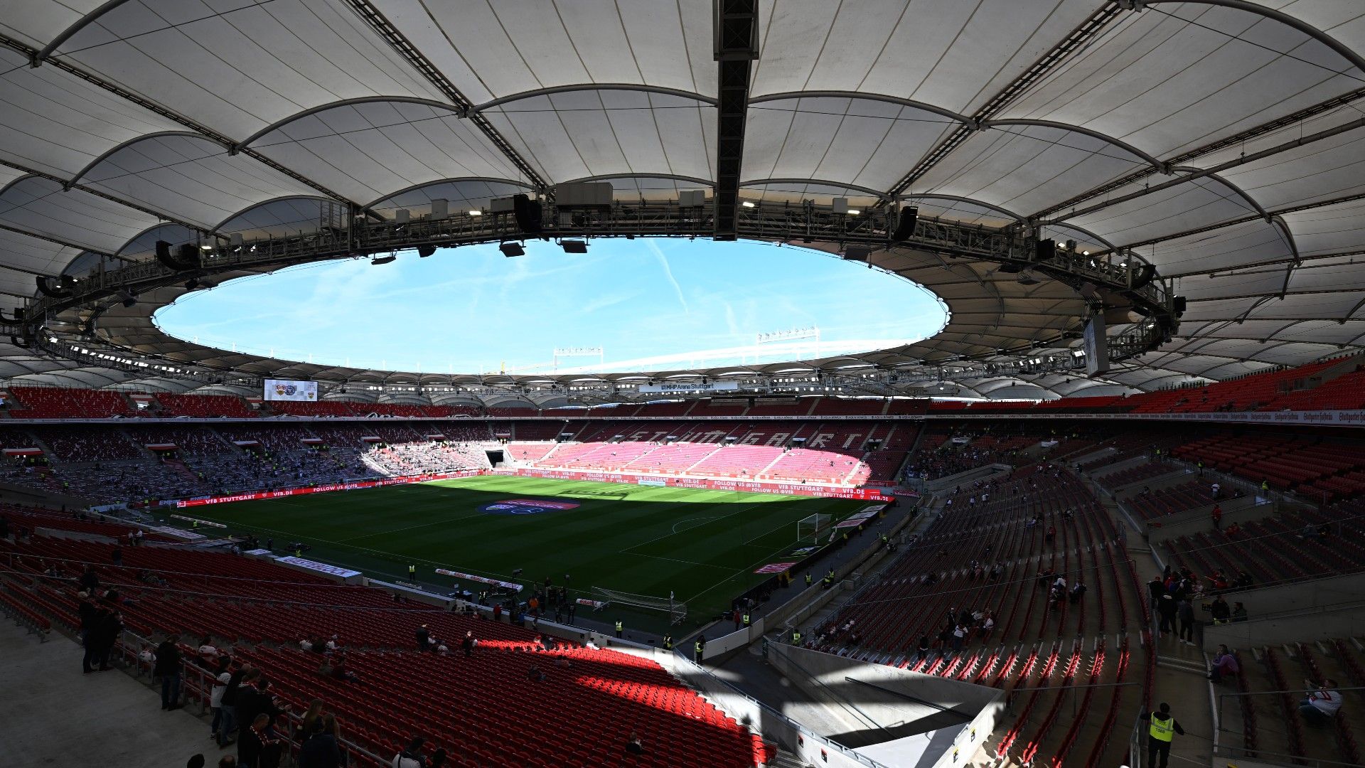 General view inside the MHPArena 