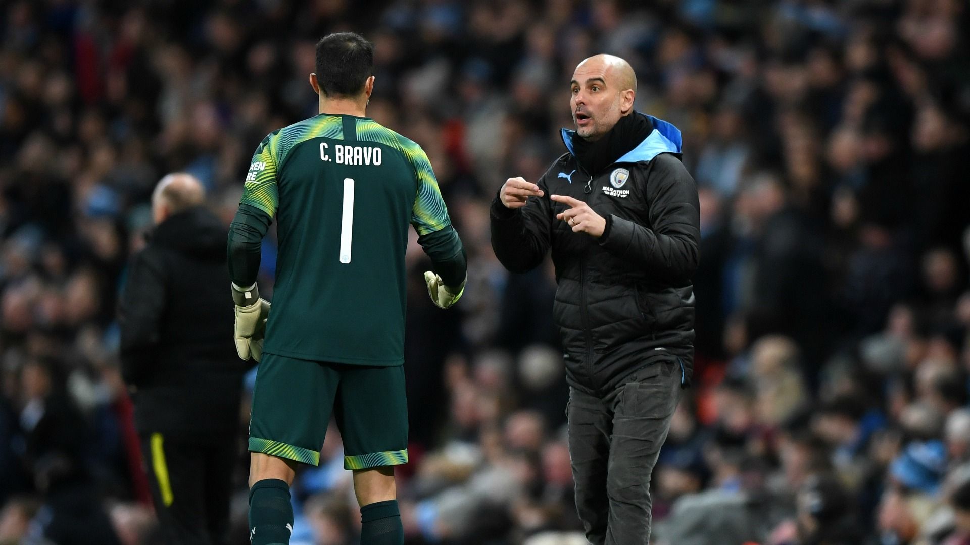 Pep Guardiola - Claudio Bravo