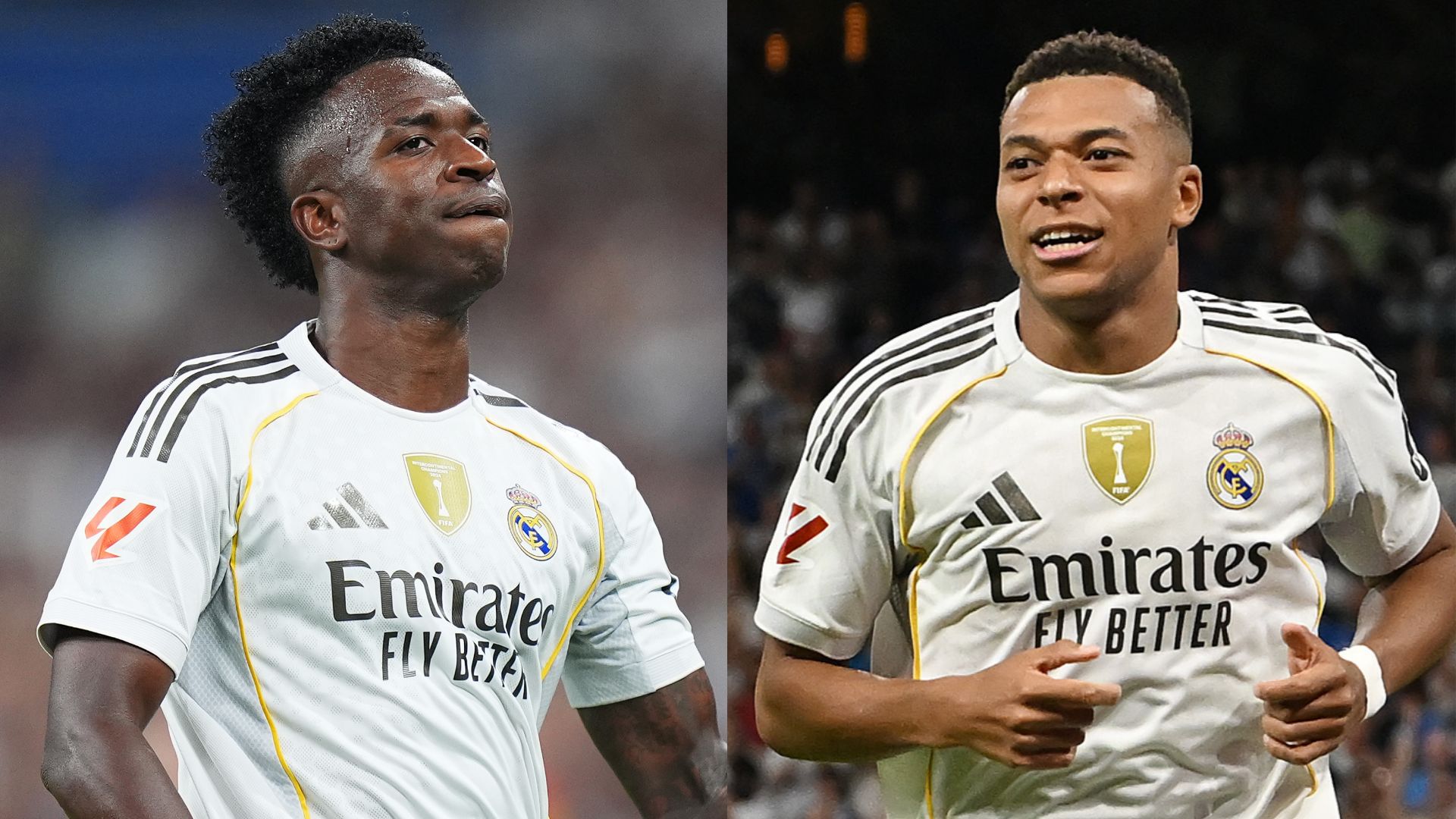 Vinicius Jr Kylian Mbappe