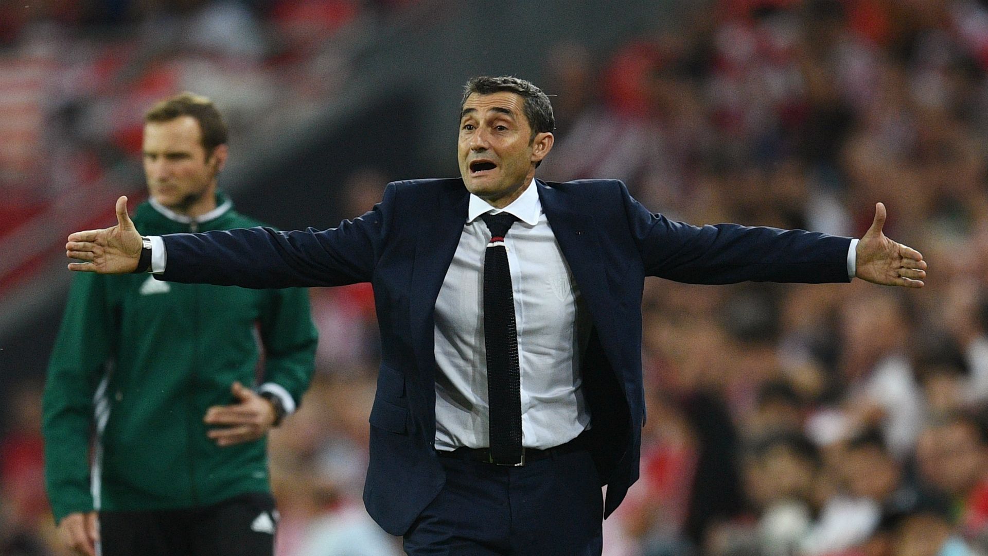 Ernesto Valverde Athletic Bilbao Rapid Wien Europa League