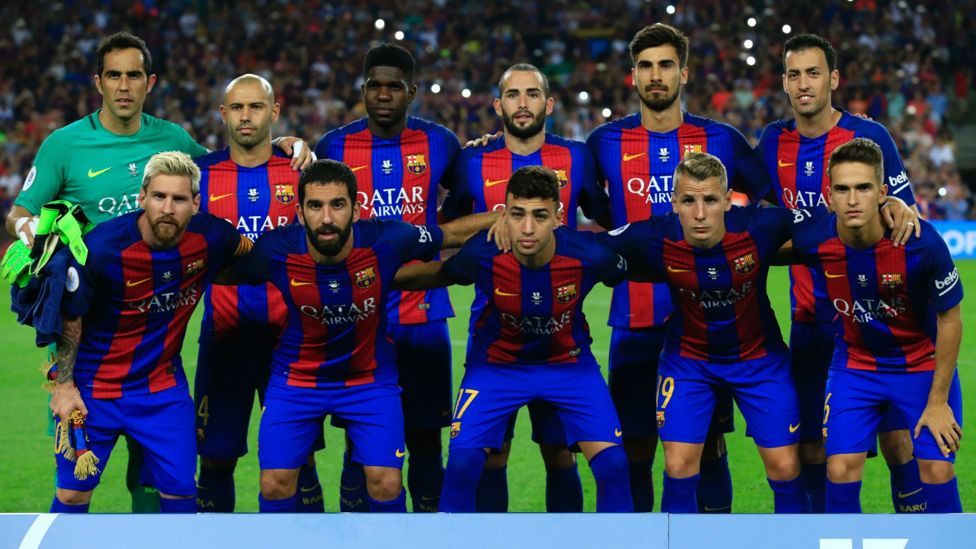 Barcelona Sevilla Spanish Super Cup 08182016