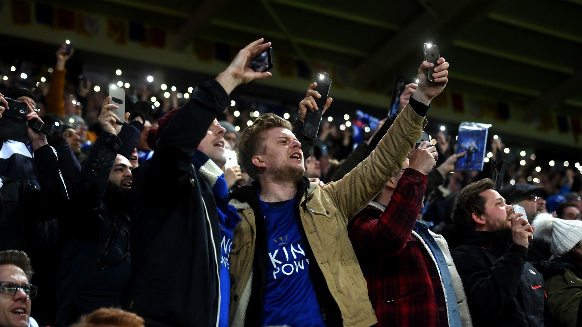 Leicester City supporters