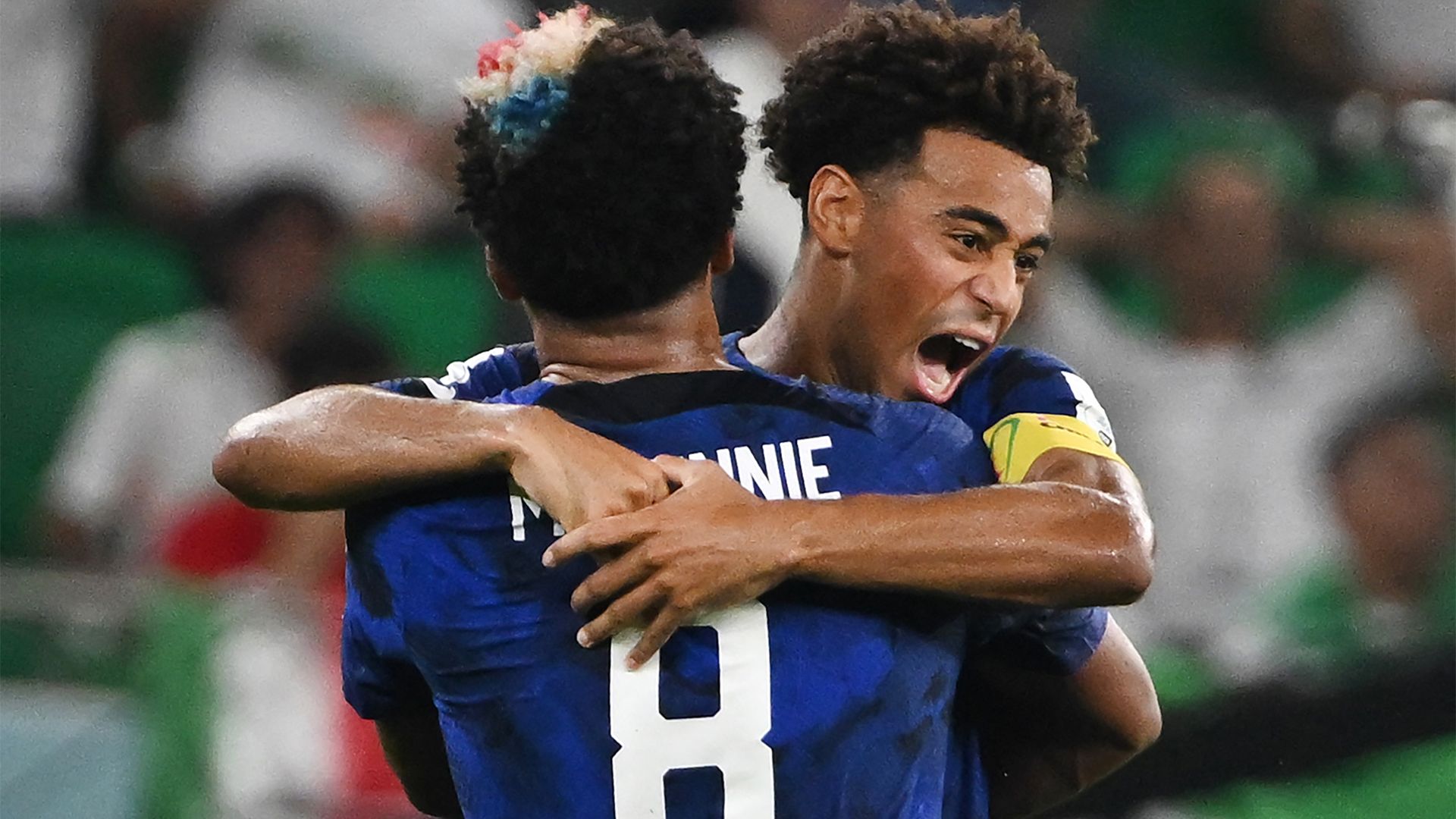 Tyler Adams Weston McKennie USMNT Iran 2022 World Cup