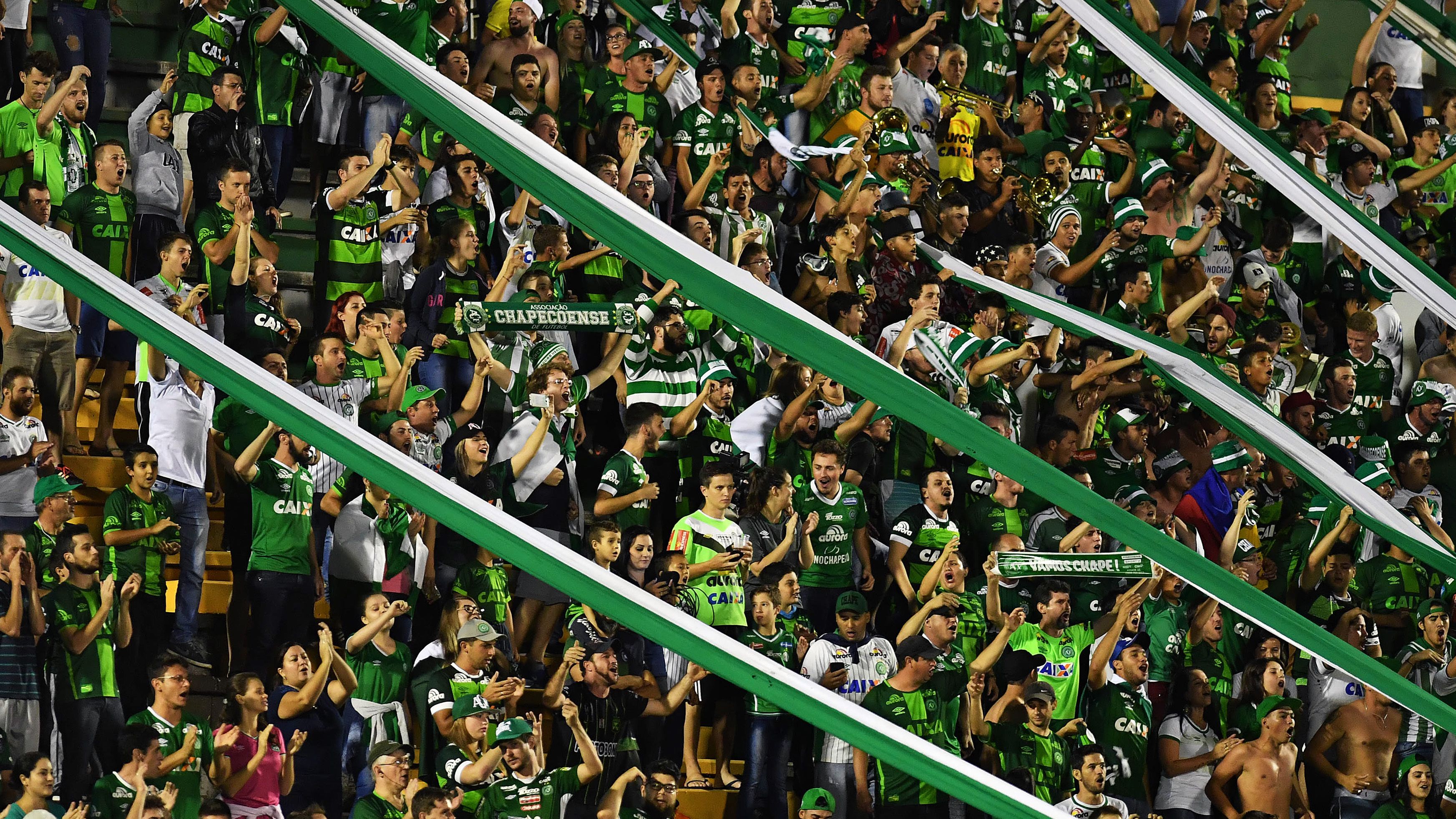 Torcida Chapecoense Lanus Copa Libertadores 16032017