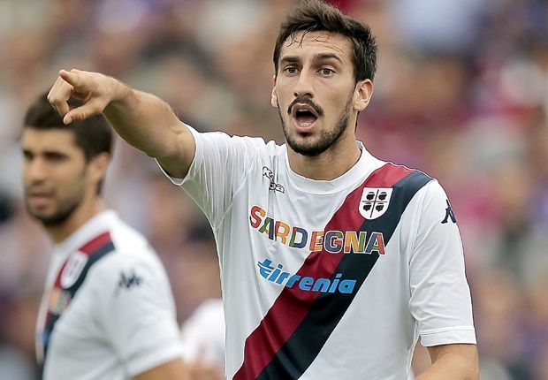 Davide Astori, difensore del Cagliari