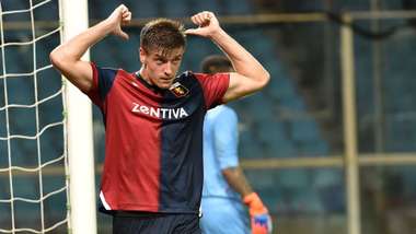 Piatek Genoa Lecce Coppa Italia