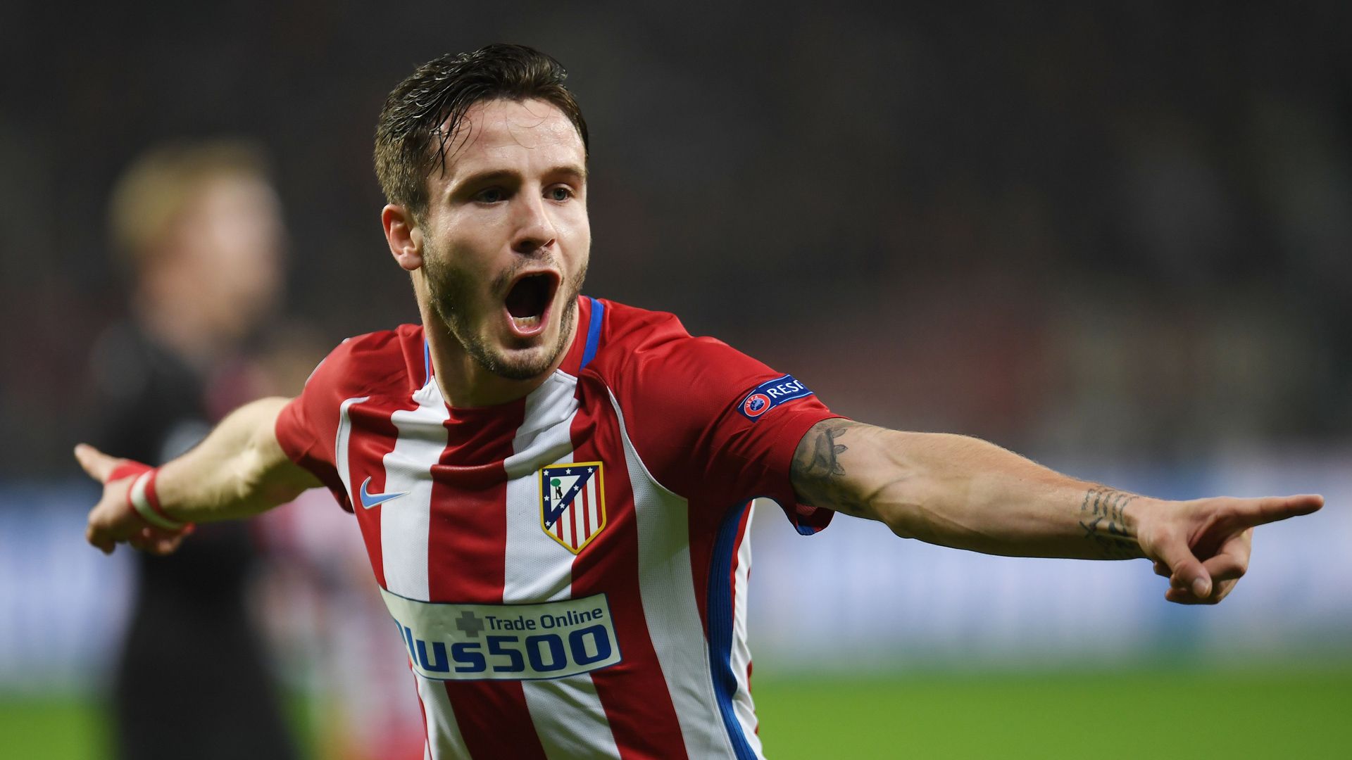 Saul Bayer Leverkusen Atletico Madrid Champions League 21022017