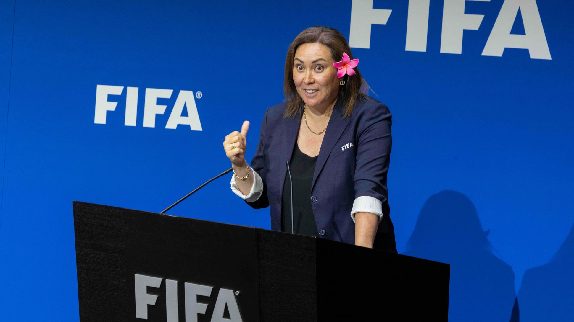 Dame Sarai Bareman FIFA